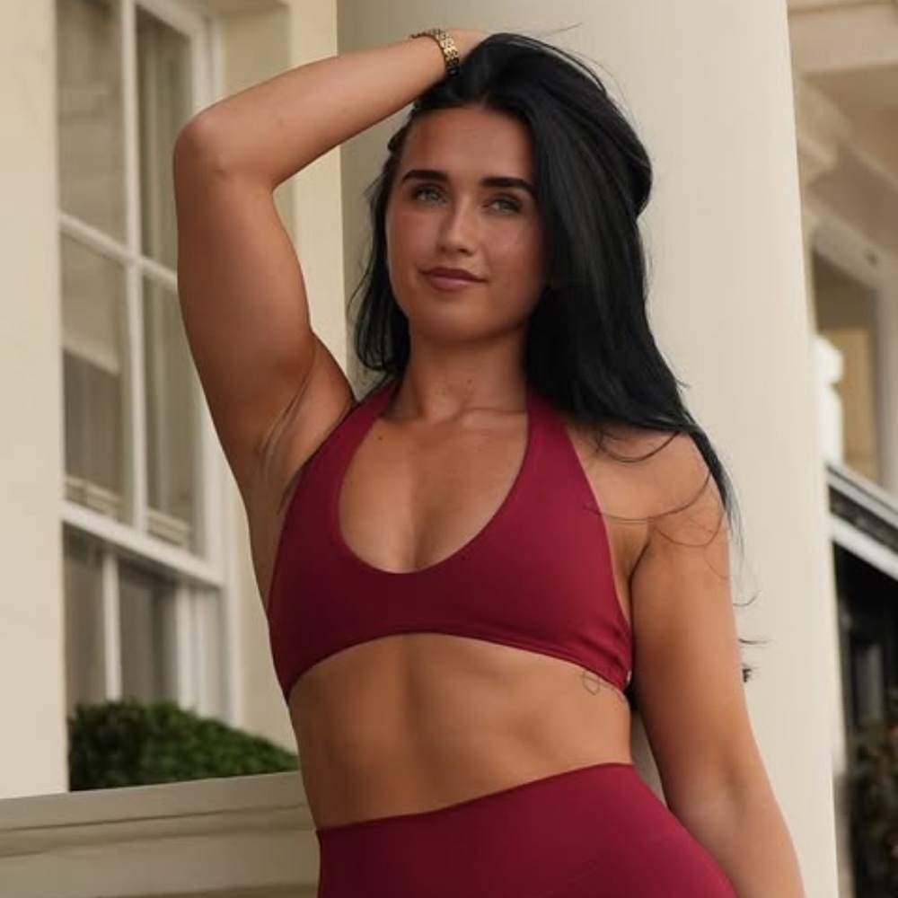 NWT SoftMotion Halter Bralette